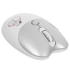 Купить мышь беспроводная mofii m3ag [m3ag-w] серебристый