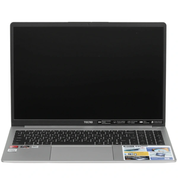Купить 16" ноутбук tecno megabook k16s серебристый