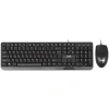 Купить клавиатура+мышь  проводная  sven kb-s330c черный