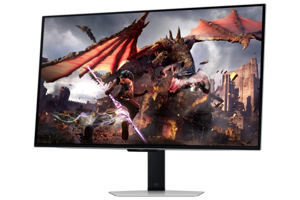 Купить 31.5" монитор samsung odyssey oled g8 g80sd серебристый