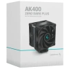 Купить кулер для процессора deepcool ak400 zero dark plus [r-ak400-bknnmd-g-1]