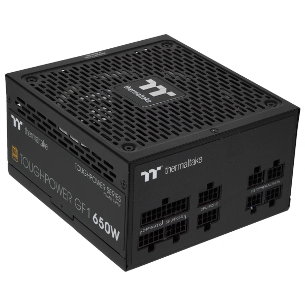 Купить блок питания thermaltake toughpower gf1 650w [ps-tpd-0650fnfage-1] черный