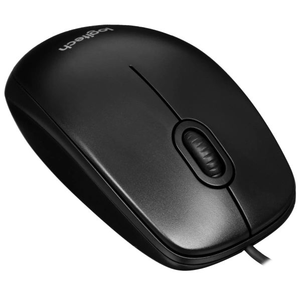 Купить мышь проводная logitech m100 [910-005006] черный