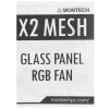 Купить корпус montech x2 mesh (w)  белый