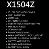 Купить 15.6" ноутбук asus vivobook 15 x1504za-bq825 серебристый