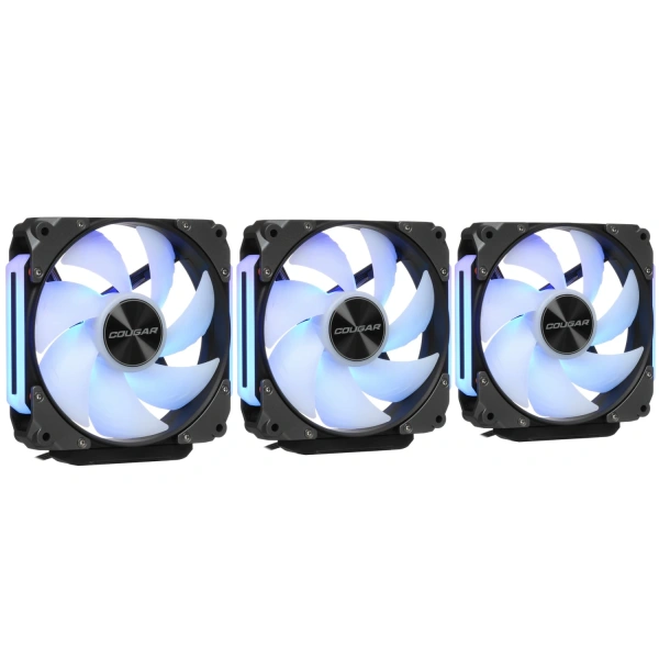 Купить комплект вентиляторов cougar apolar 120 argb [cf-apr12hb3-rgb]