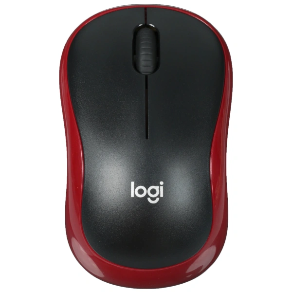 Купить мышь беспроводная logitech m186 [910-004133] красный