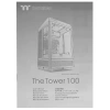 Купить корпус thermaltake the tower 100 snow [ca-1r3-00s6wn-00] белый