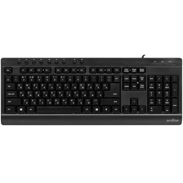 Купить клавиатура проводная aceline supernova