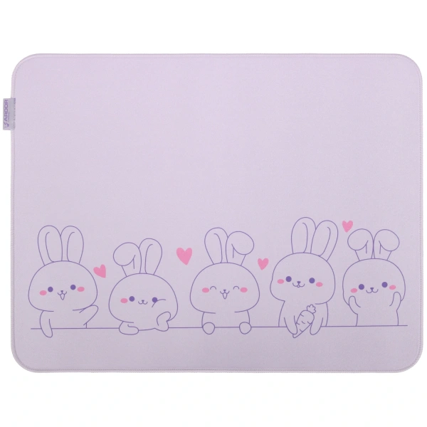 Купить коврик ardor gaming rabbit (l) фиолетовый