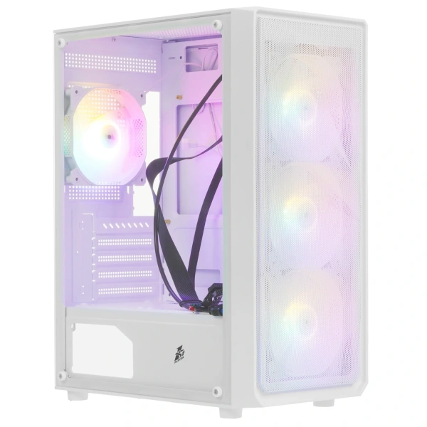 Купить корпус 1stplayer fd3 [fd3-wh-4f1-w] белый