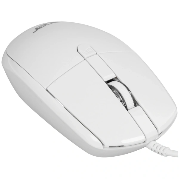 Купить мышь проводная acer omw401 [zl.mceee.030] белый