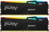 Купить оперативная память kingston fury beast black rgb [kf552c40bbak2-16] 16 гб