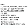 Купить 17.3" ноутбук msi raider ge78 hx 14vhg-800ru черный