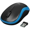 Купить мышь беспроводная logitech m185 blue [910-002632] синий