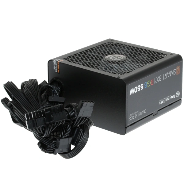 Купить блок питания thermaltake smart bx1 rgb 550w [ps-spr-0550nhsabe-1] черный