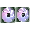 Купить комплект вентиляторов thermaltake ct140 argb matcha green [cl-f203-pl14mg-a]