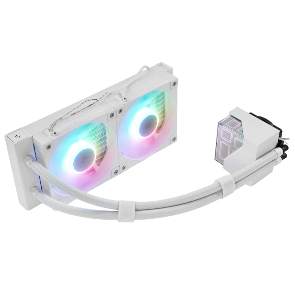 Купить система охлаждения deepcool lt240 wh argb