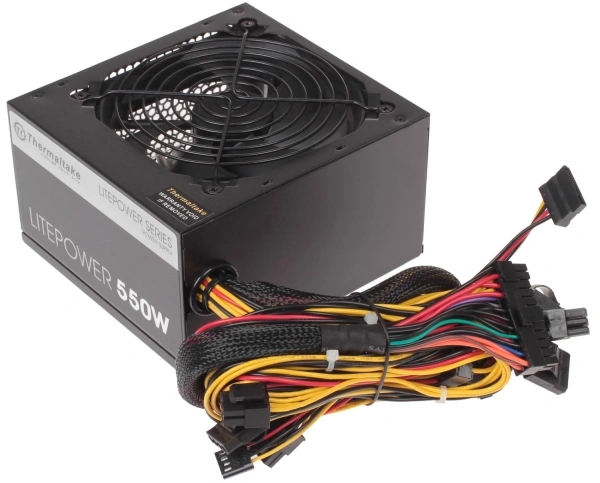 Купить блок питания thermaltake litepower 550w [ltp-0550p-2] черный