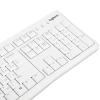 Купить клавиатура+мышь  проводная  logitech desktop mk120 белый