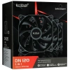 Купить комплект вентиляторов pccooler dn-120 3 in 1 kit [f3-a120bknn3-gl]