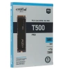 Купить 500 гб m.2 nvme накопитель crucial t500 client [ct500t500ssd8]