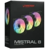 Купить комплект вентиляторов ardor gaming mistral 8 kit 3in1