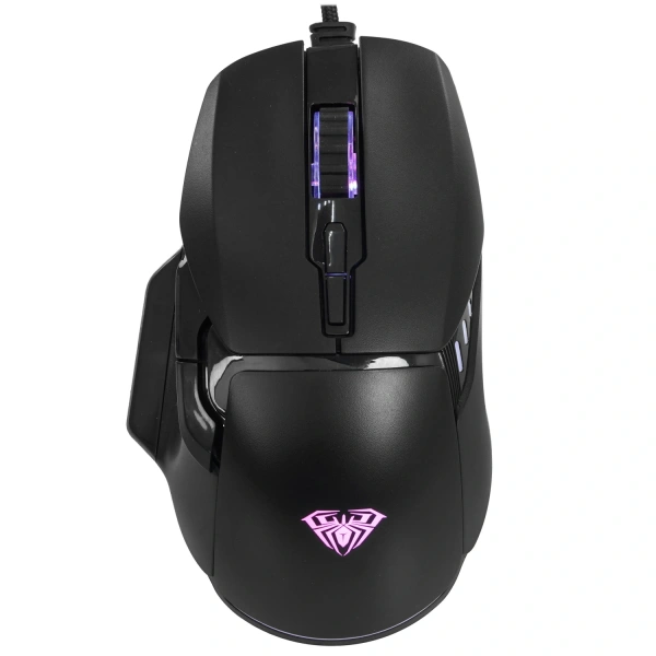 Купить мышь проводная aula f815 [80004029] черный