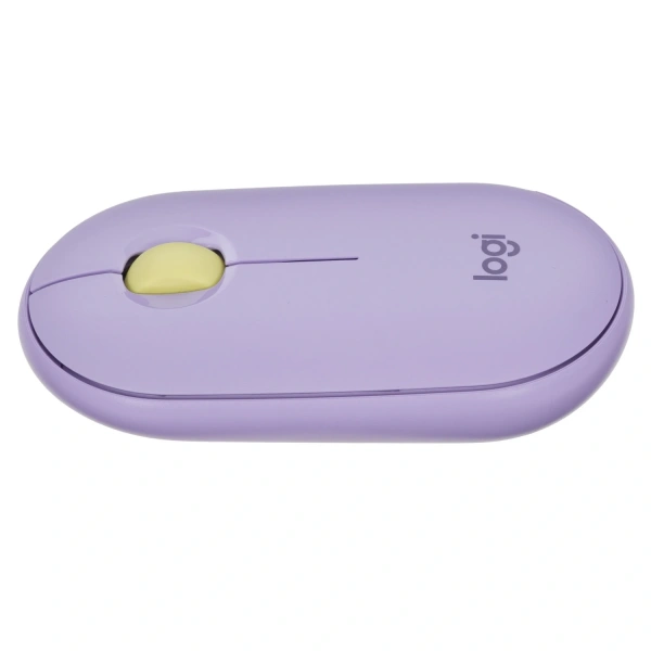 Купить мышь беспроводная logitech pebble m350 [910-006654] фиолетовый