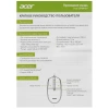 Купить мышь проводная acer omw401 [zl.mceee.031] черный
