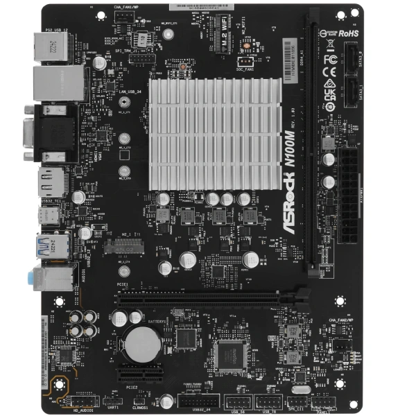 Купить материнская плата asrock n100m