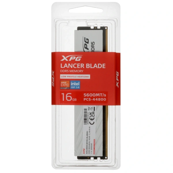 Купить оперативная память adata xpg lancer blade [ax5u5600c4616g-slabwh] 16 гб