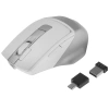 Купить мышь беспроводная a4tech fstyler fg45cs air2 [fg45csair2usb(silverwhite)] серебристый
