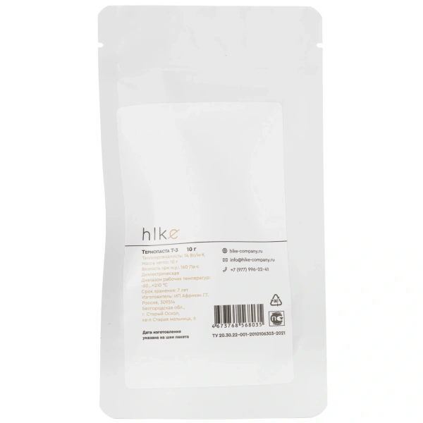Купить термопаста hike t-3