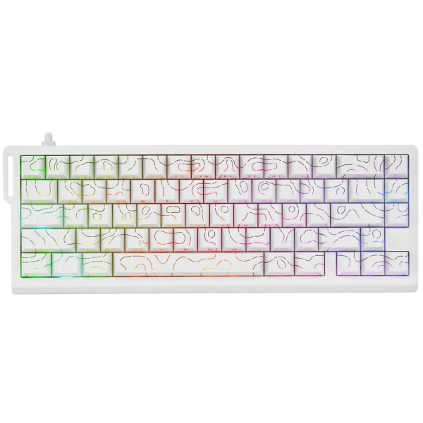 Купить клавиатура проводная attack shark x68he