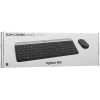 Купить клавиатура+мышь беспроводная   logitech slim wireless desktop mk470 черный