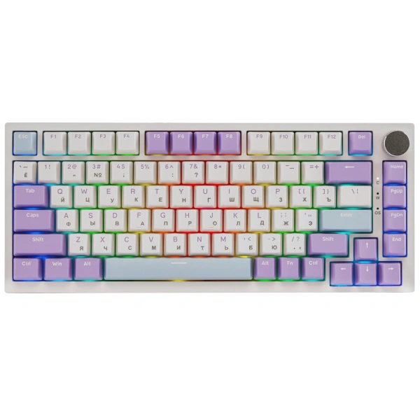 Купить клавиатура проводная ajazz ak820 [s1-ak820-1-rgb-diy-sss-pwb]