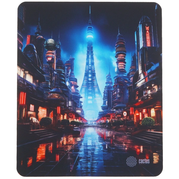 Купить коврик cactus city (m) разноцветный