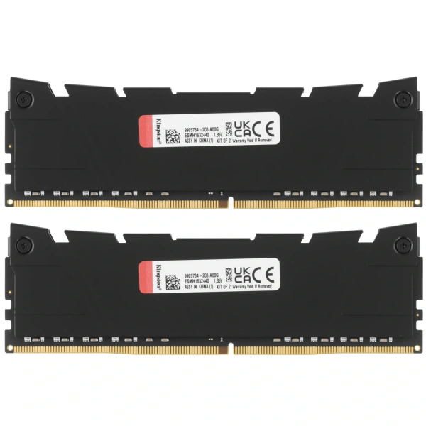 Купить оперативная память kingston fury renegade [kf432c16rb12k2/32] 32 гб