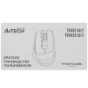 Купить мышь беспроводная a4tech fstyler fg45cs air2 [fg45csair2usb(silverwhite)] серебристый