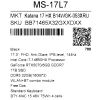 Купить 17.3" ноутбук msi katana 17 hx b14wgk-053xru черный