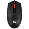 Купить мышь проводная defender delta mm-523 [52523] черный