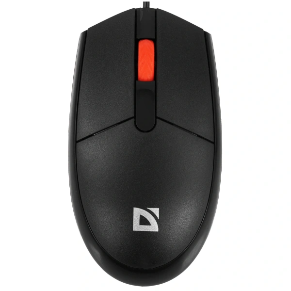 Купить мышь проводная defender delta mm-523 [52523] черный