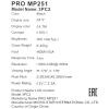 Купить 24.5" монитор msi pro mp251 черный