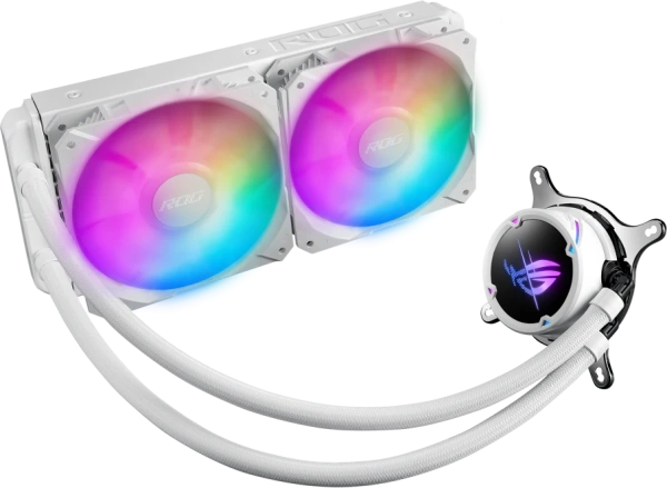 Купить система охлаждения asus rog strix lc ii 240 argb white edition