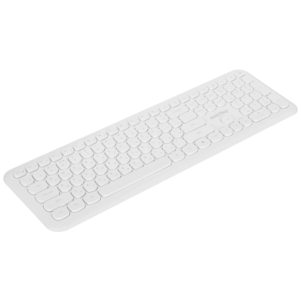 Купить клавиатура+мышь беспроводная   smartbuy sbc-666395ag-w белый