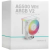 Купить кулер для процессора deepcool ag500 wh argb v2 [r-ag500-whammn-gjd]