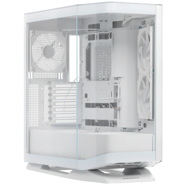Купить корпус cougar fv270 rgb [cgr-58m6w-rgb] белый