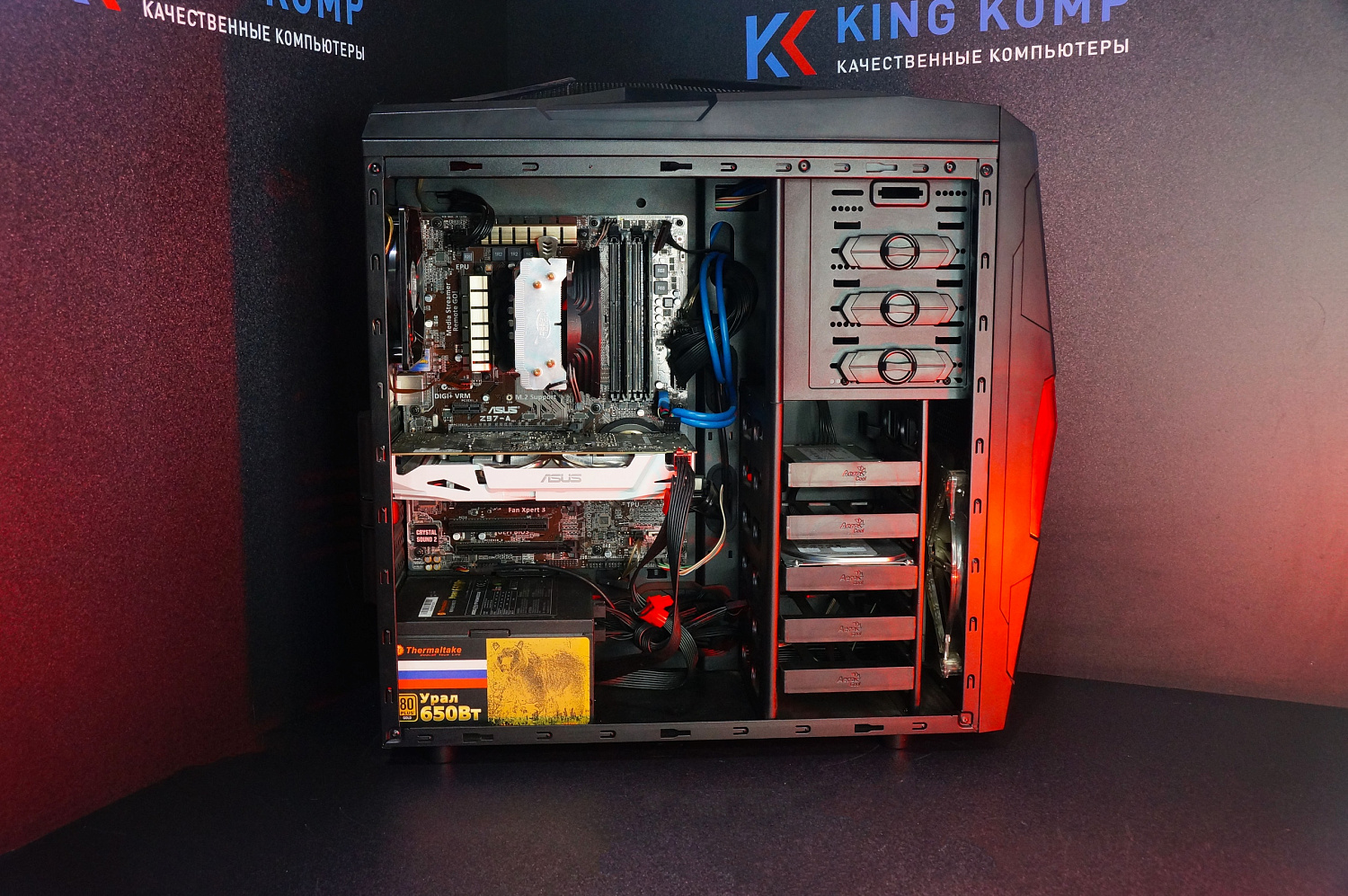 Компьютер  Intel Core i5 4690K, nVidia GeForce GTX 1060 6GB Asus