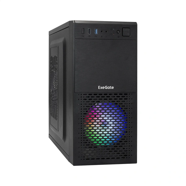 Купить корпус exegate mevo-7807 [ex292981rus] черный